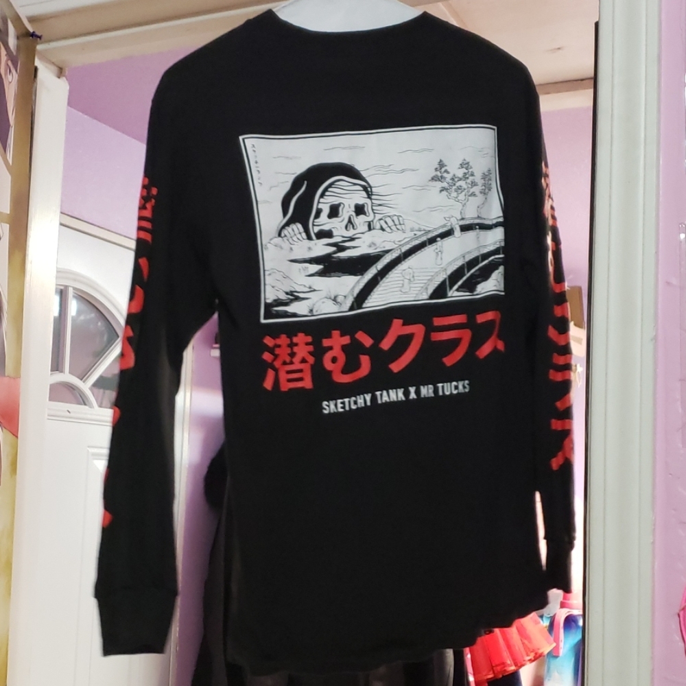 Long Sleeve Skeleton shirt
